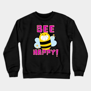 Bee Happy Crewneck Sweatshirt